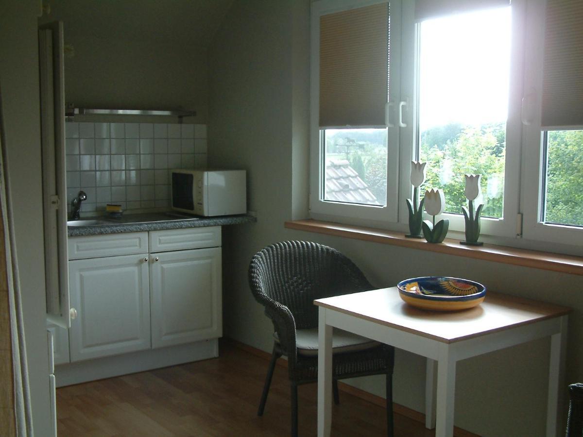 Ferienwohnung Am Reiherbach Bielefeld Exteriör bild